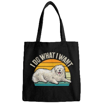 Discover Retro vintages Great Pyrenees Dog Bags