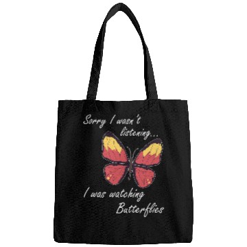 Discover Watching Butterflies Forest Nature Insect Bags