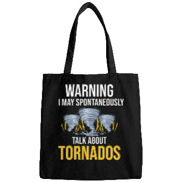 Discover Storm Chasing Lightning Thunder Weather Hurricane Tornado Bags