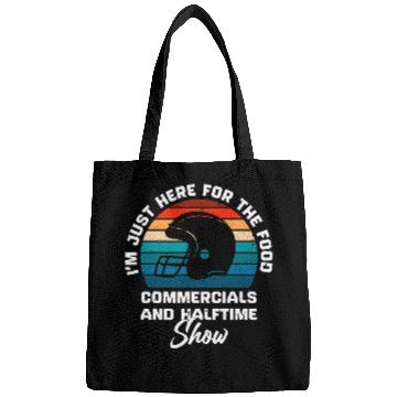 Discover Im Just Here for the Food Commercials and Halftime Show Bags