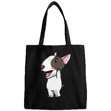 Discover Miniature Bull Terrier Dog 2 Bags