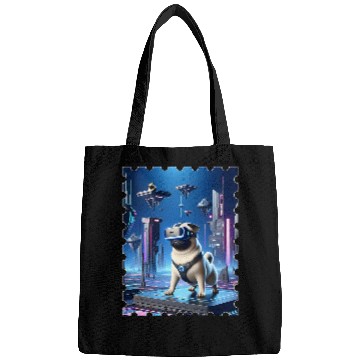 Discover SciFi Gaming Adventure Awaits VR Pug Bags
