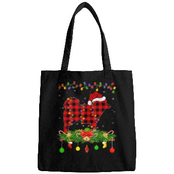 Discover Matching buffalo plaids Schipperke Dog Christmas Pajama Bags