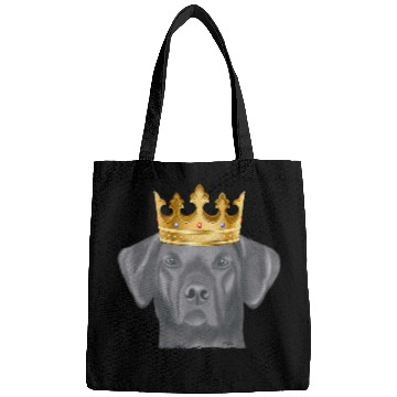Discover Rhodesian Ridgeback Dog Wearing A Crown Bags