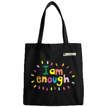 Discover I Am Enough Bags