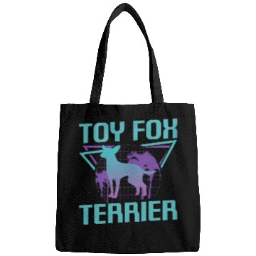 Discover Retro Toy Fox Terrier Dog Lover 1 Bags