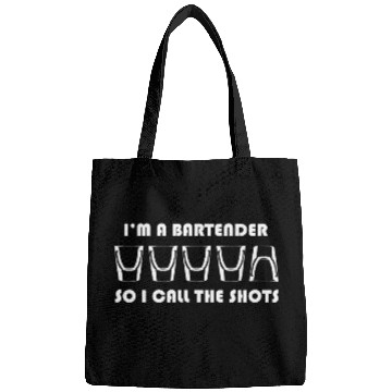 Discover Im a Bartender so I call the shots Bartender Funny Gift Bags