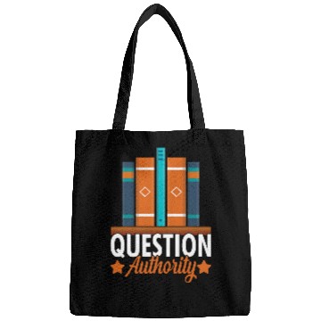 Discover Question Authority I Librarian Bags