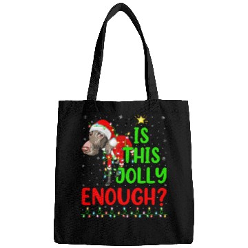 Discover Is This Jolly Enough German Shorthaired Pointer Christmas Bags