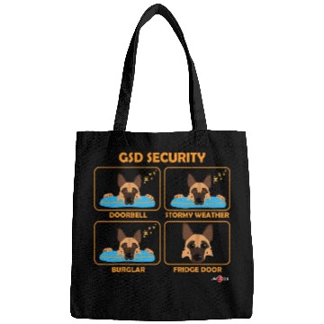 Discover Funny German Shepherd Safety Bags