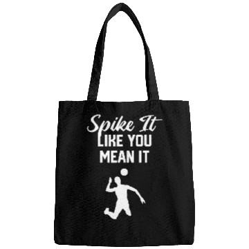 Discover Spike It Like You Mean It Men Spiker Blocker Volleyball Bags