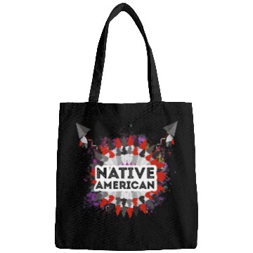 Discover Native American Feather Indian Chief Tribes Pride Bags