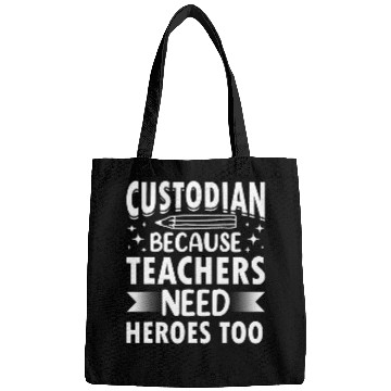 Discover School Custodian because Teachers need Heroes Housekeeping 28 Bags