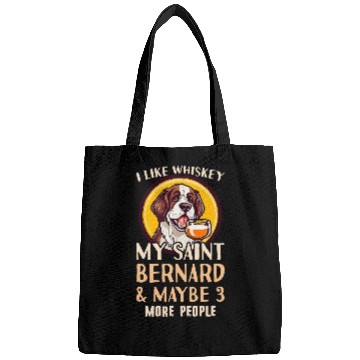 Discover Saint Bernard Dad Outfit Saint Bernard Whiskey Bags