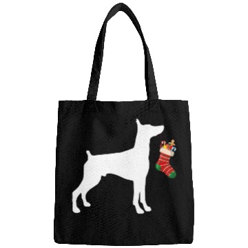 Discover Miniature Pinscher Christmas Stocking Stuffer Dog Bags