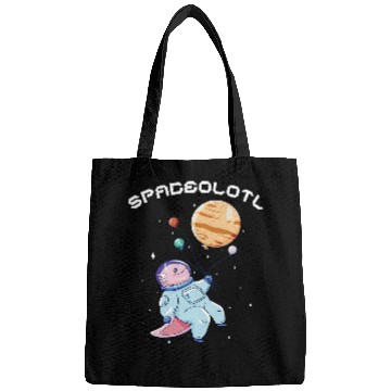Discover Solar System Astronaut Axolotls Space Planets Space Astronomy Bags
