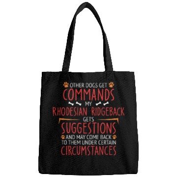Discover rhodesian ridgeback Commands Bags
