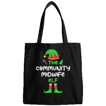 Discover The Community Midwife Elf Christmas Matching Pajama Bags