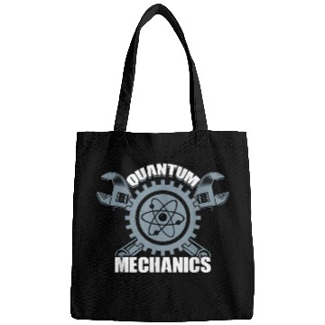 Discover Quantum Mechanics Quantum Physics Engineering Funny Physics Bags