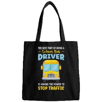 Discover School Bus Driver Bus Drivers Funny Bus Driver Bags