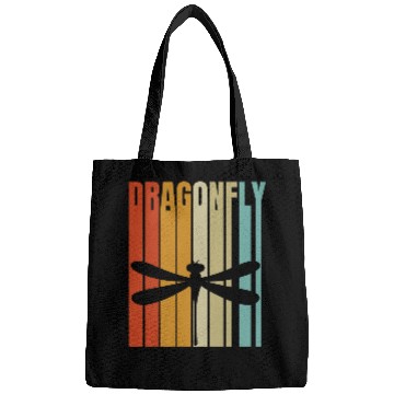 Discover Retro Dragonfly Insect Bags