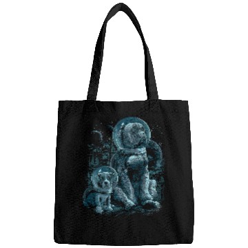 Discover Sad Astronaut Dogs Bags