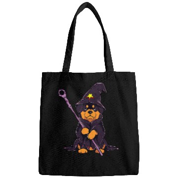 Discover Rottweiler Wizard Funny Dog Magic 1 Bags