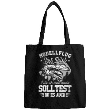 Discover Model flight test pilot if I ducke model maker Bags