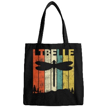 Discover Retro dragonfly insects nature gifts Bags