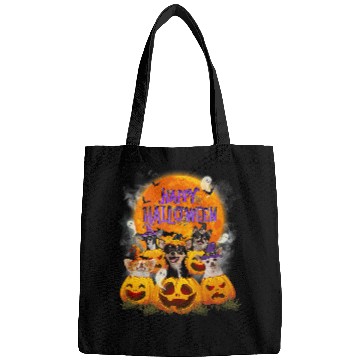 Discover Happy Halloween Chihuahua In The Pumpkin Bags
