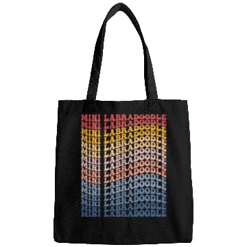 Discover Mini Labradoodle Groovy Retro Bags