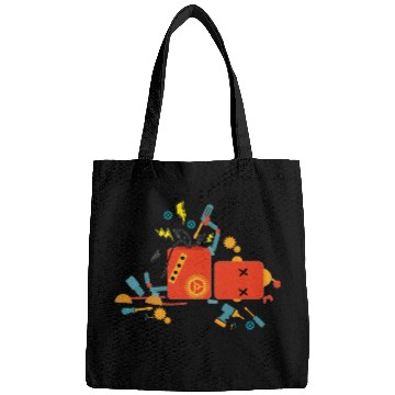 Discover Robotics Engineering Boy Robot Lover Bags