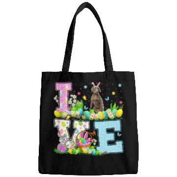 Discover Weimaraner Dog Easter Egg Hunt Funny Love Weimaraner Easter Bags