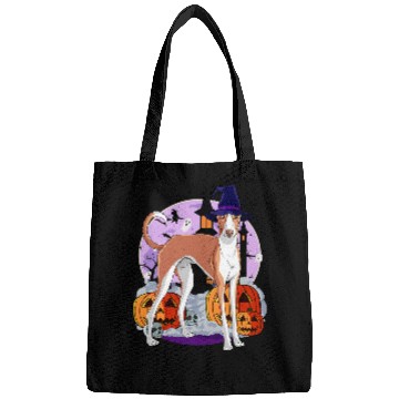 Discover Ibizan Hound Cute Dog Halloween Witch Pumpkin Bags