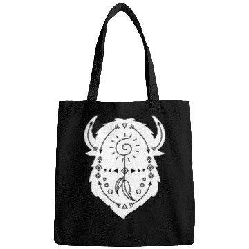 Discover Indigenous Art Bison Southwest Bags