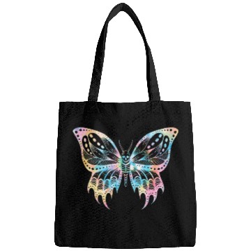 Discover Pastel Goth Tie Dye Skull Butterfly 2Pastel Goth Bags
