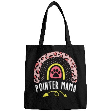 Discover Pointer Mama Rainbow Leopard German Shorthaired Pointer Mom Bags