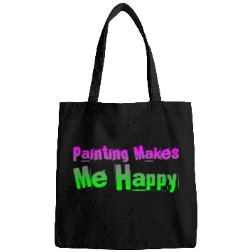 Discover Painting Makes Me Happy 2 Bags