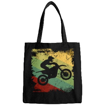 Discover Retro Off Road Motorcycle Motocross Racing Gift Bags