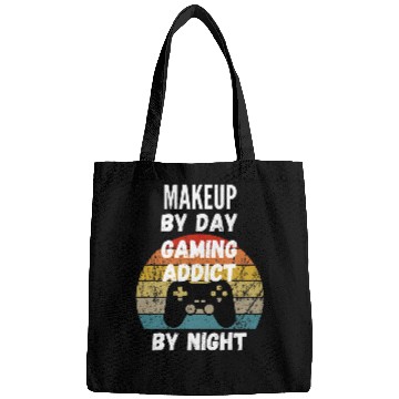 Discover Makeup Artist By Day Gaming Addict By Night Bags
