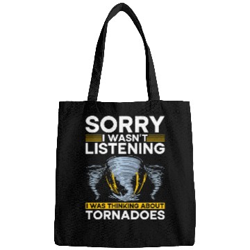 Discover Tornadoes Weather Forecaster Meteorologist Storm Chaser Bags
