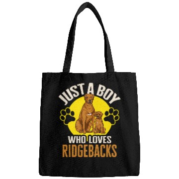 Discover Rhodesian Ridgeback Just A Boy Who Loves Ridgebacks Dog Bags