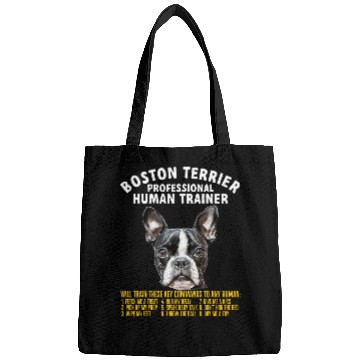 Discover Professional Human Trainer Boston Terrier Bags
