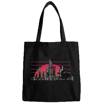Discover Motorcycle Evolution vintages 80s Retro Biker Motorcyclist 22 Bags