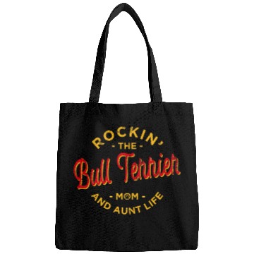 Discover Pets Bull Terrier Owner Funny Single 1 Bags