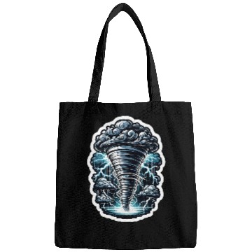 Discover Tornado Storm Tornados Twister Weather Chaser Meteorologist Bags