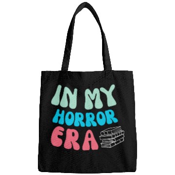 Discover In My Horror Era Thriller Book Author Reader Scary Bags