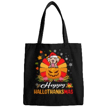 Discover Rhodesian Ridgeback Hallothanksmas Halloween Fall Christmas Bags