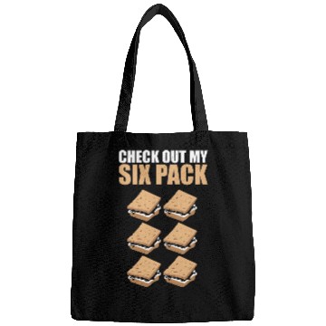 Discover Smore Enthusiast Campfire Marshmallow Check Out My Six Pack Bags