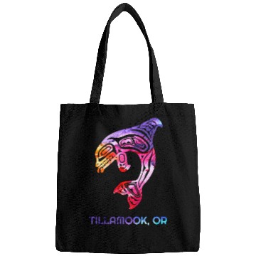 Discover Tillamook Oregon Native American Orca Killer Whale Bags